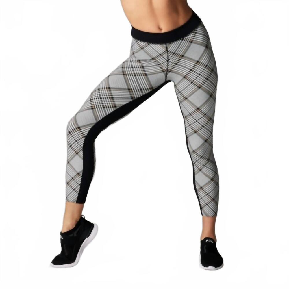 NEW TAVI mid rise 7/8 tight in plaid